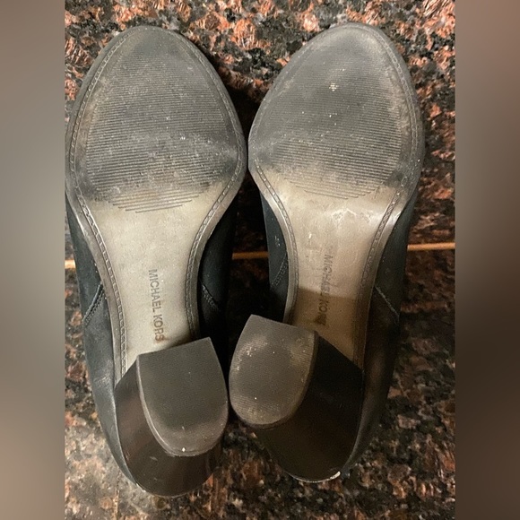 Michael kors black leather ankle boots 8.5 - Picture 5 of 10